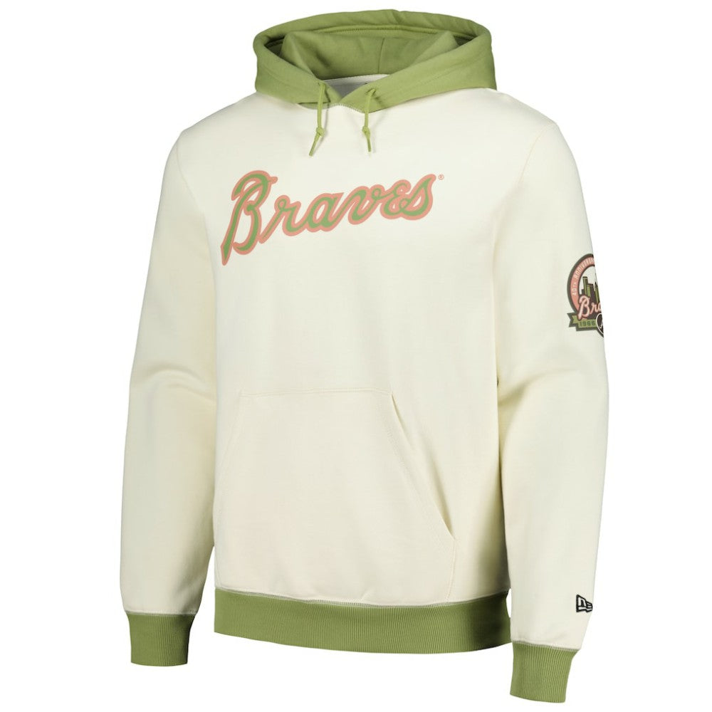 Atlanta Braves New Era Color Pop Pullover Hoodie - MLB