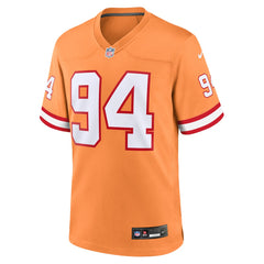 Calijah Kancey Tampa Bay Buccaneers Alternate Game Jersey Orange | Nike for Sale