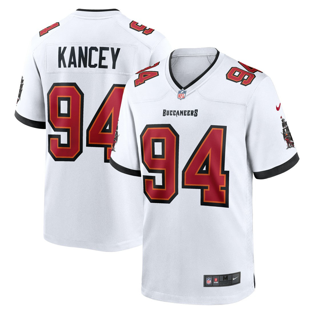 Calijah Kancey Tampa Bay Buccaneers Game Jersey White | Nike for Sale