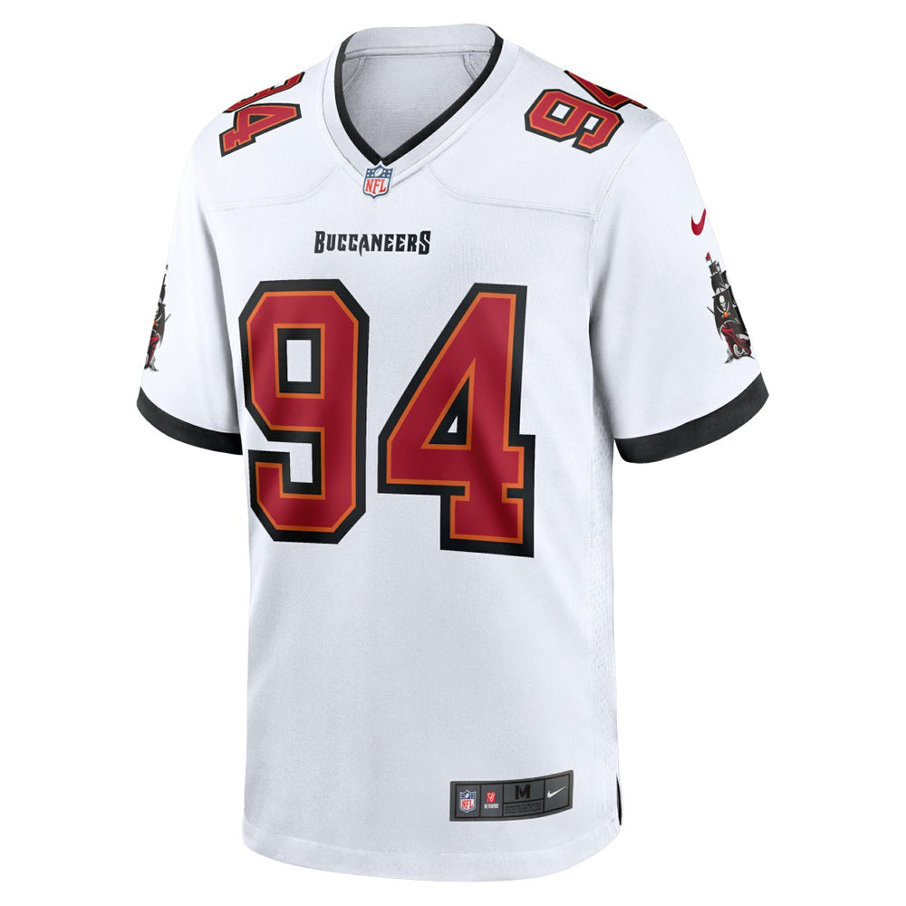 Calijah Kancey Tampa Bay Buccaneers Game Jersey White | Nike for Sale