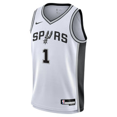 Victor Wembanyama San Antonio Spurs Youth Swingman Jersey Association Edition White - NBA