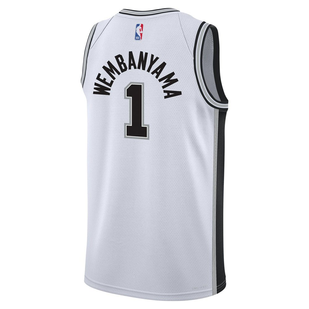Victor Wembanyama San Antonio Spurs Youth Swingman Jersey Association Edition White - NBA