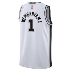 Victor Wembanyama San Antonio Spurs Youth Swingman Jersey Association Edition White - NBA