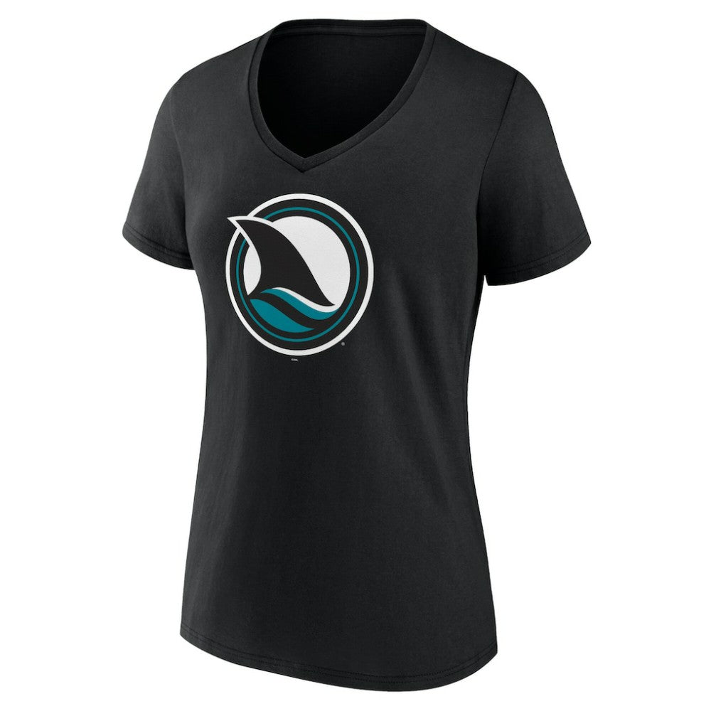 San Jose Sharks Fanatics Women's Alternate Graphic T-Shirt - Black - NHL
