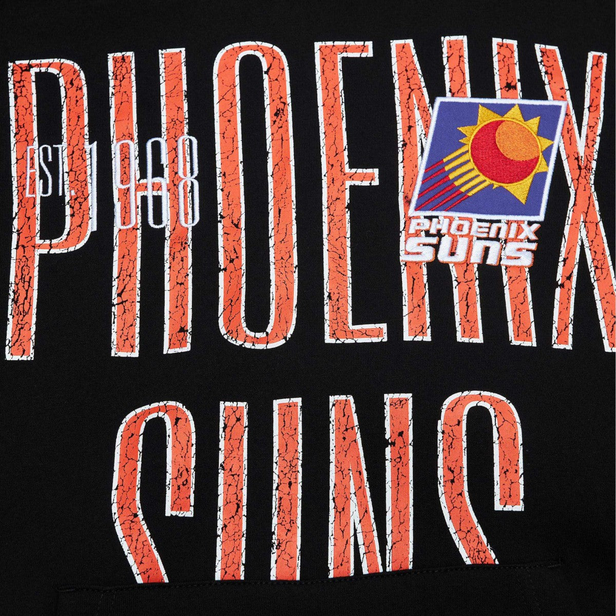 Phoenix Suns Hardwood Classics OG 2.0 Pullover Hoodie Black - NBA