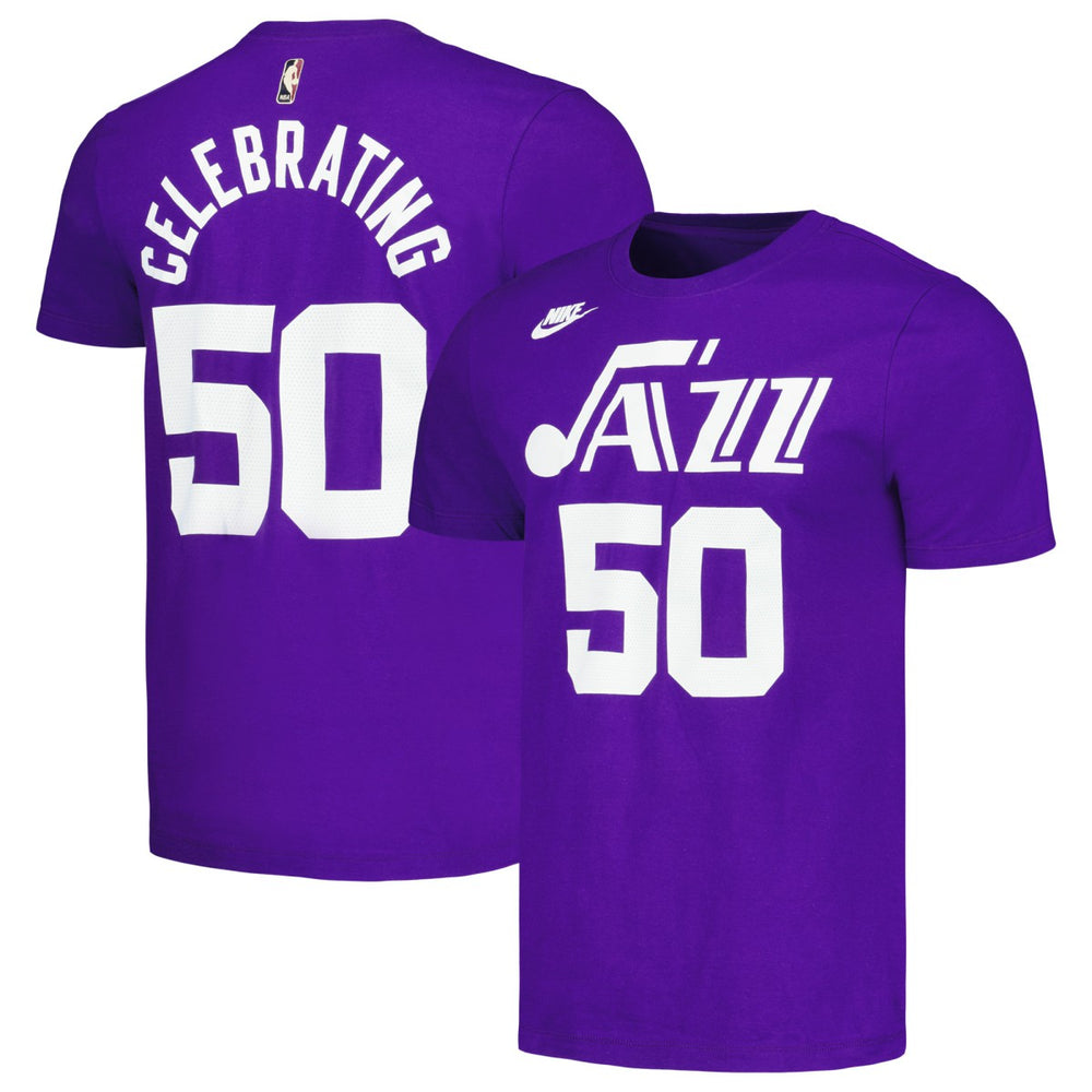 Utah Jazz Unisex 50th Anniversary T-Shirt Purple - NBA