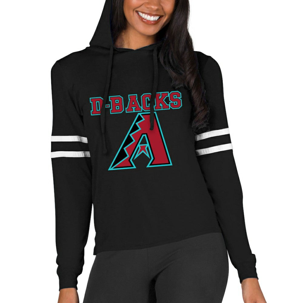 Arizona Diamondbacks Concepts Sport Women's Marathon Lightweight Lounge Pullover Hoodie - MLB