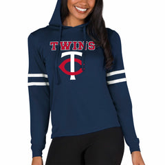 Minnesota Twins Concepts Sport Women's Marathon Lightweight Lounge Pullover Hoodie - MLB