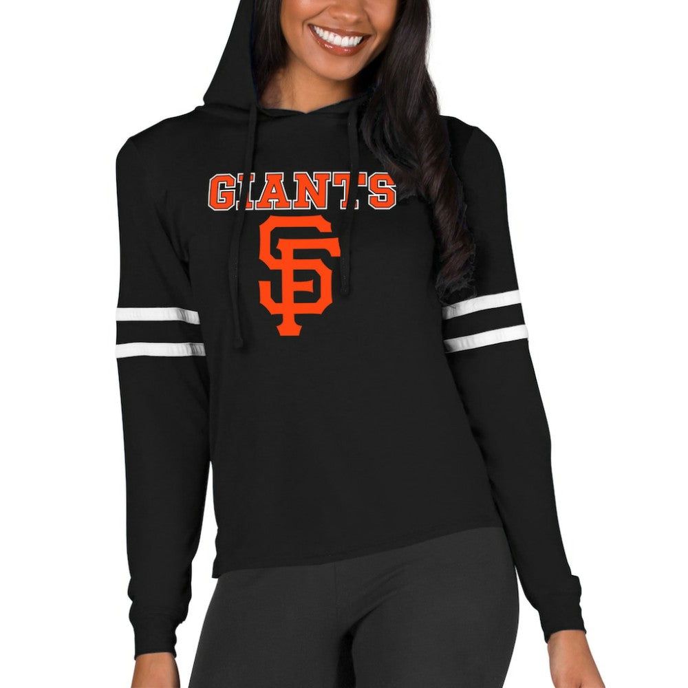 San Francisco Giants Concepts Sport Women's Marathon Lightweight Lounge Pullover Hoodie - MLB