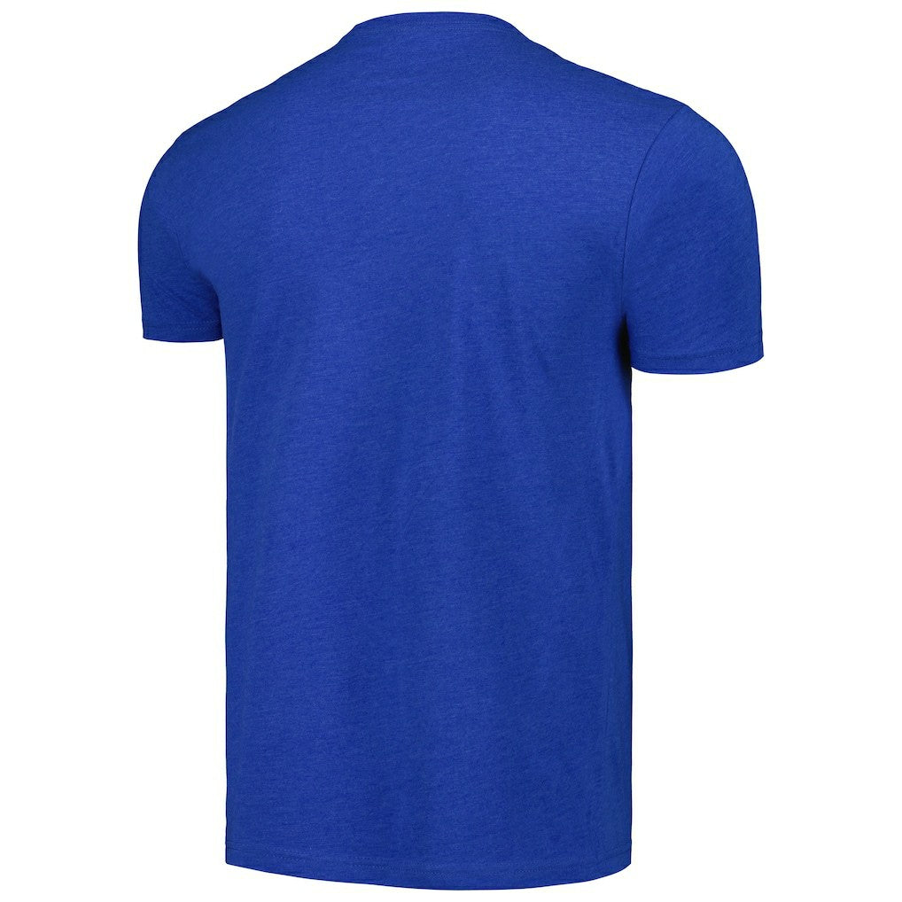 Philadelphia 76ers Unisex Hardwood Classics MVP Throwback Logo T-Shirt Royal - NBA