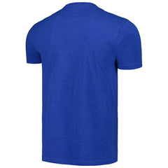 Philadelphia 76ers Unisex Hardwood Classics MVP Throwback Logo T-Shirt Royal - NBA