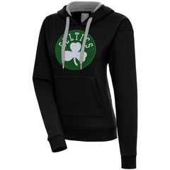 Boston Celtics Antigua Women's Victory Pullover Hoodie Black - NBA
