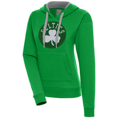 Boston Celtics Antigua Women's Victory Pullover Hoodie Kelly Green - NBA