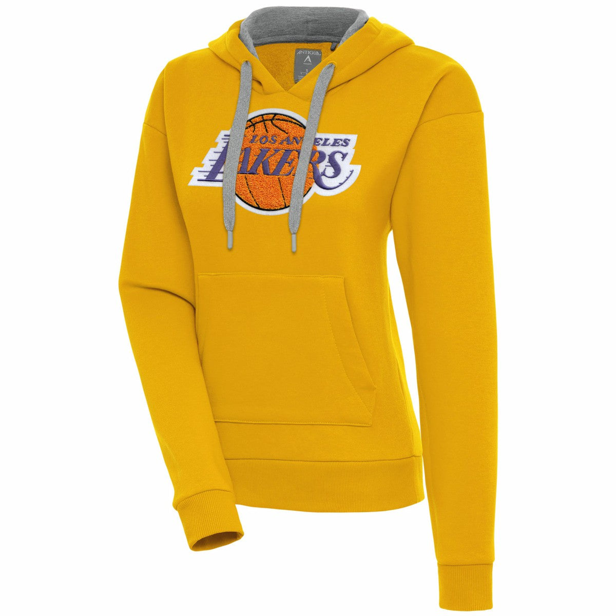 Los Angeles Lakers Antigua Women's Victory Pullover Hoodie Gold - NBA