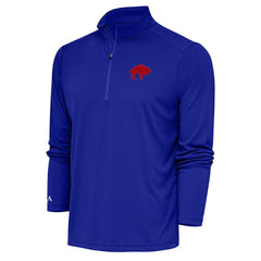 Buffalo Bills Adult Throwback Logo Tribute Quarter-Zip Pullover Royal | NFL