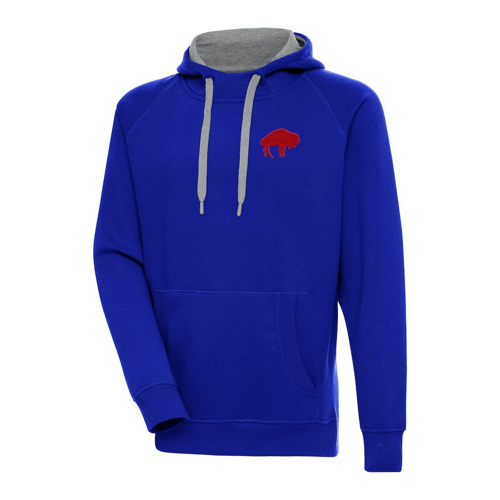 Buffalo Bills Adult Throwback Logo Victory Pullover Hoodie Royal | NFL