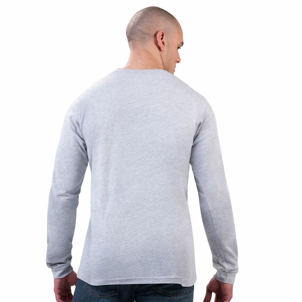 Detroit Lions Starter Logo Graphic Long Sleeve T-Shirt Gray | NFL