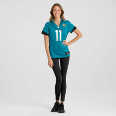 Parker Washington Jacksonville Jaguars Women's Team Game Jersey Teal | Nike for Sale