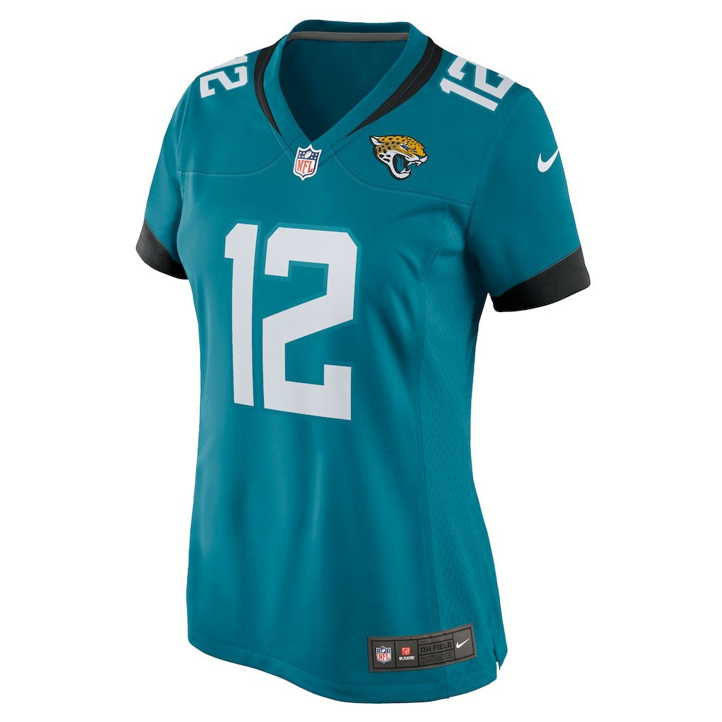 Nathan Rourke Jacksonville Jaguars Women's Team Game Jersey Teal | Nike for Sale