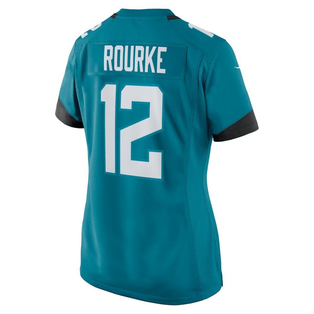 Nathan Rourke Jacksonville Jaguars Women's Team Game Jersey Teal | Nike for Sale