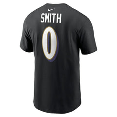 Roquan Smith Baltimore Ravens Player Name & Number T-Shirt Black | Nike for Sale