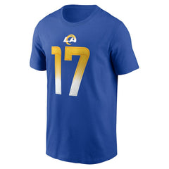 Puka Nacua Los Angeles Rams Player Name & Number T-Shirt Royal | Nike for Sale