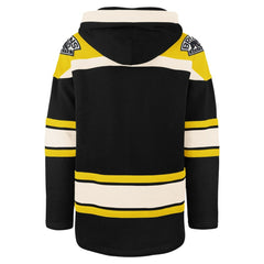 Boston Bruins '47 Big & Tall Superior Lacer Pullover Hoodie - Black - NHL