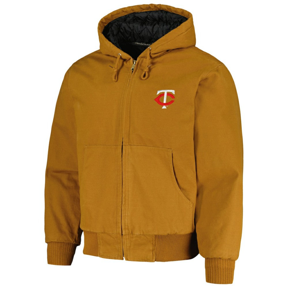Minnesota Twins Dunbrooke Dakota Work Full-Zip Hoodie Jacket - MLB