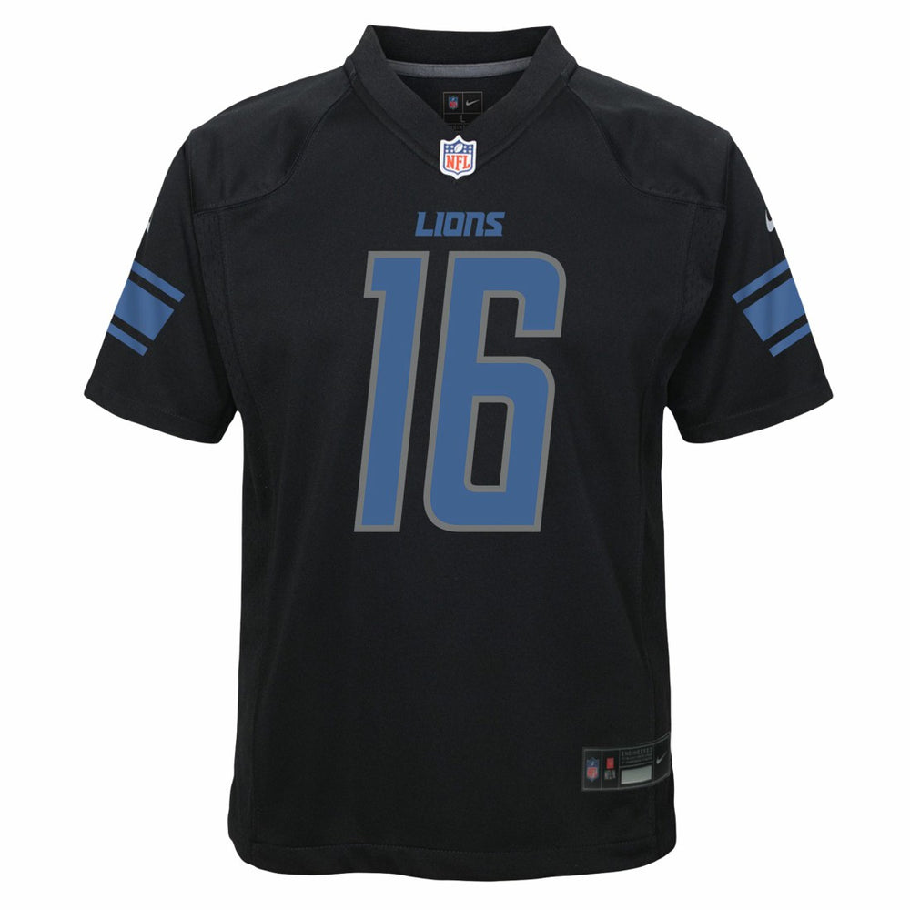 Jared Goff Detroit Lions Youth Game Jersey Black | Nike for Sale