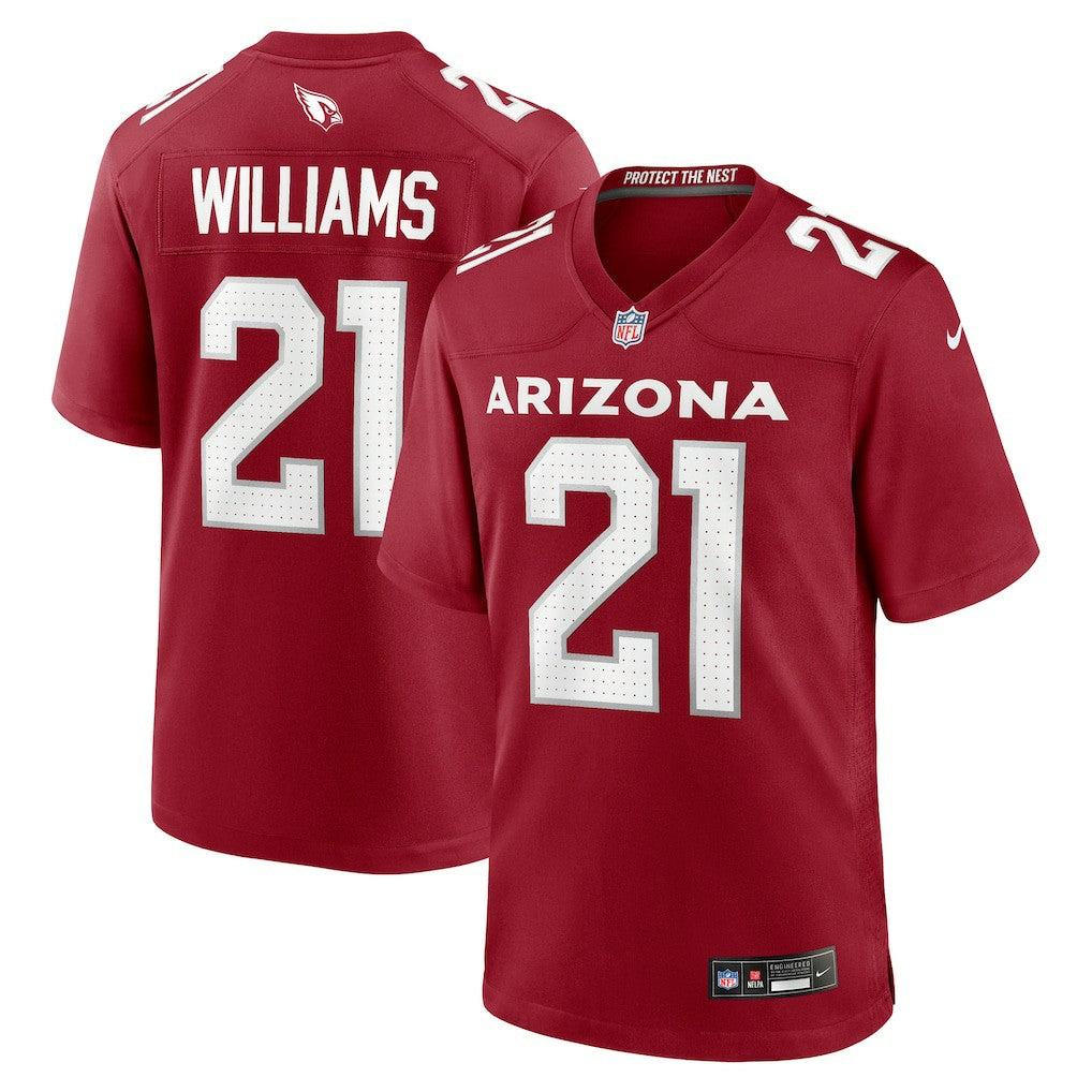 Garrett Williams Arizona Cardinals Game Jersey Cardinal | Nike for Sale