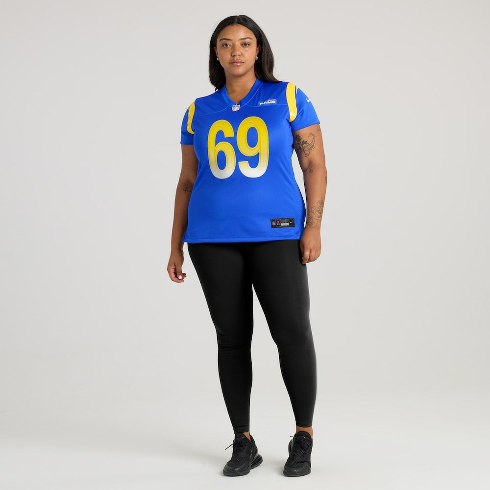 Kevin Dotson Los Angeles Rams Women's Game Jersey Royal | Nike for Sale