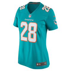 Devon Achane Miami Dolphins Women's Player Game Jersey Aqua | Nike for Sale