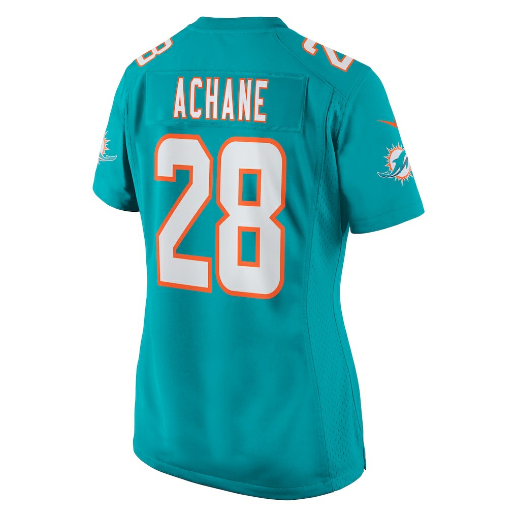 Devon Achane Miami Dolphins Women's Player Game Jersey Aqua | Nike for Sale