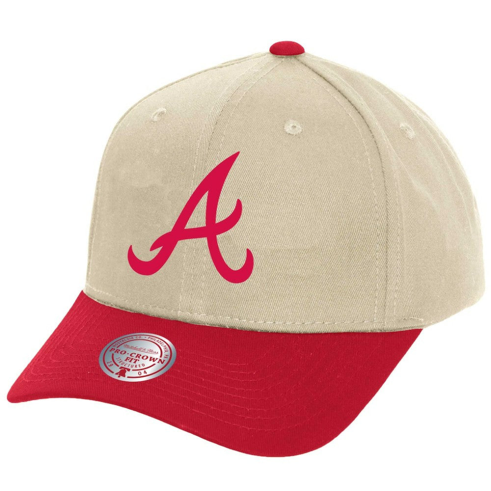Atlanta Braves Mitchell & Ness Pro Crown Adjustable Hat - MLB