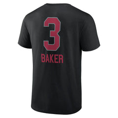 Budda Baker Arizona Cardinals Team Wordmark Player Name & Number T-Shirt Black | NFL