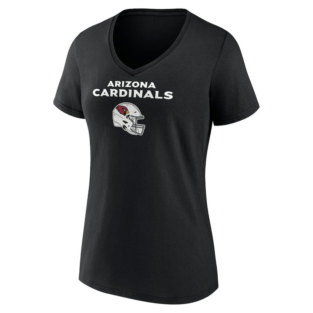 Budda Baker Arizona Cardinals Women's Team Wordmark Player Name & Number V-Neck T-Shirt Black | NFL