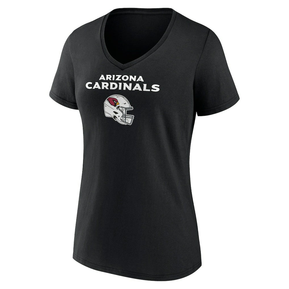 Budda Baker Arizona Cardinals Women's Team Wordmark Player Name & Number V-Neck T-Shirt Black | NFL