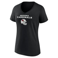 Budda Baker Arizona Cardinals Women's Team Wordmark Player Name & Number V-Neck T-Shirt Black | NFL