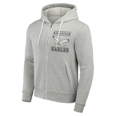 Philadelphia Eagles NFL x Darius Rucker Collection Full-Zip Hoodie Gray | Fanatics