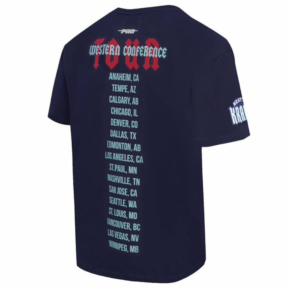 Seattle Kraken Pro Standard City Tour T-Shirt - Deep Sea Blue - NHL