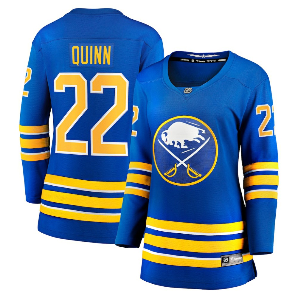 Jack Quinn Buffalo Sabres Fanatics Women's Home Breakaway Player Jersey - Royal - NHL