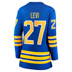 Devon Levi Buffalo Sabres Fanatics Women's Home Breakaway Player Jersey - Royal - NHL