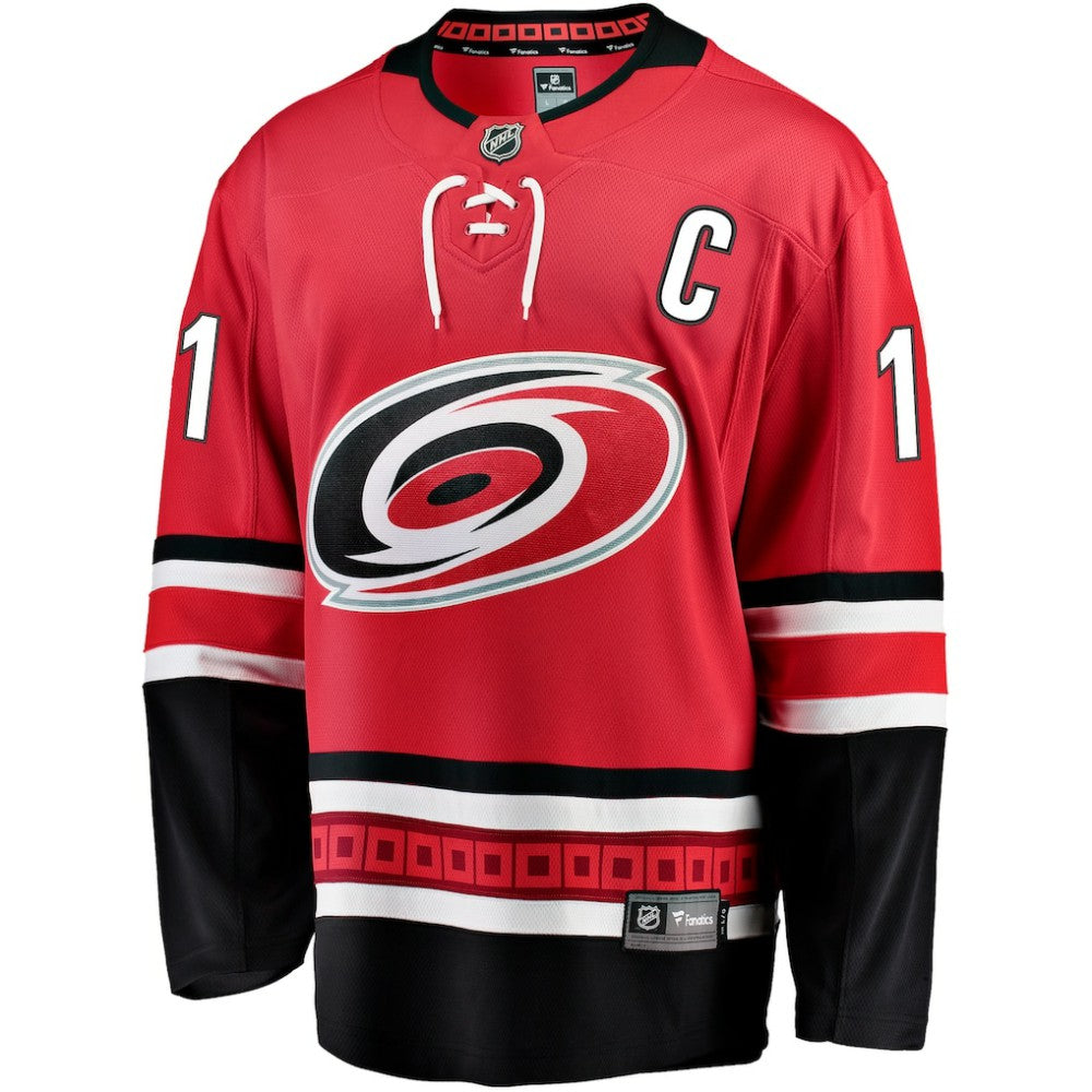 Jordan Staal Carolina Hurricanes Fanatics Alternate Breakaway Jersey - Red - NHL