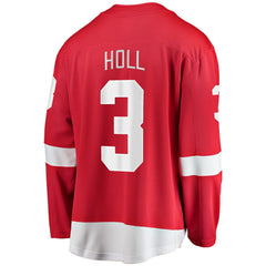 Justin Holl Detroit Red Wings Fanatics Home Breakaway Jersey - Red - NHL