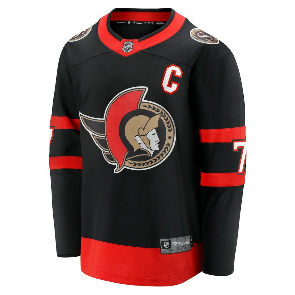 Brady Tkachuk Ottawa Senators Fanatics Home Breakaway Jersey - Black - NHL
