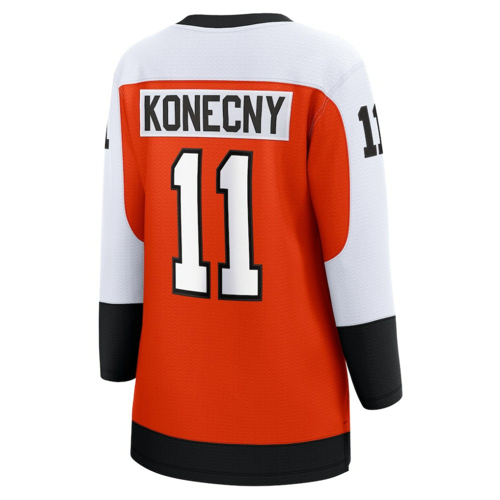 Travis Konecny Philadelphia Flyers Fanatics Women's Home Breakaway Player Jersey - Orange - NHL