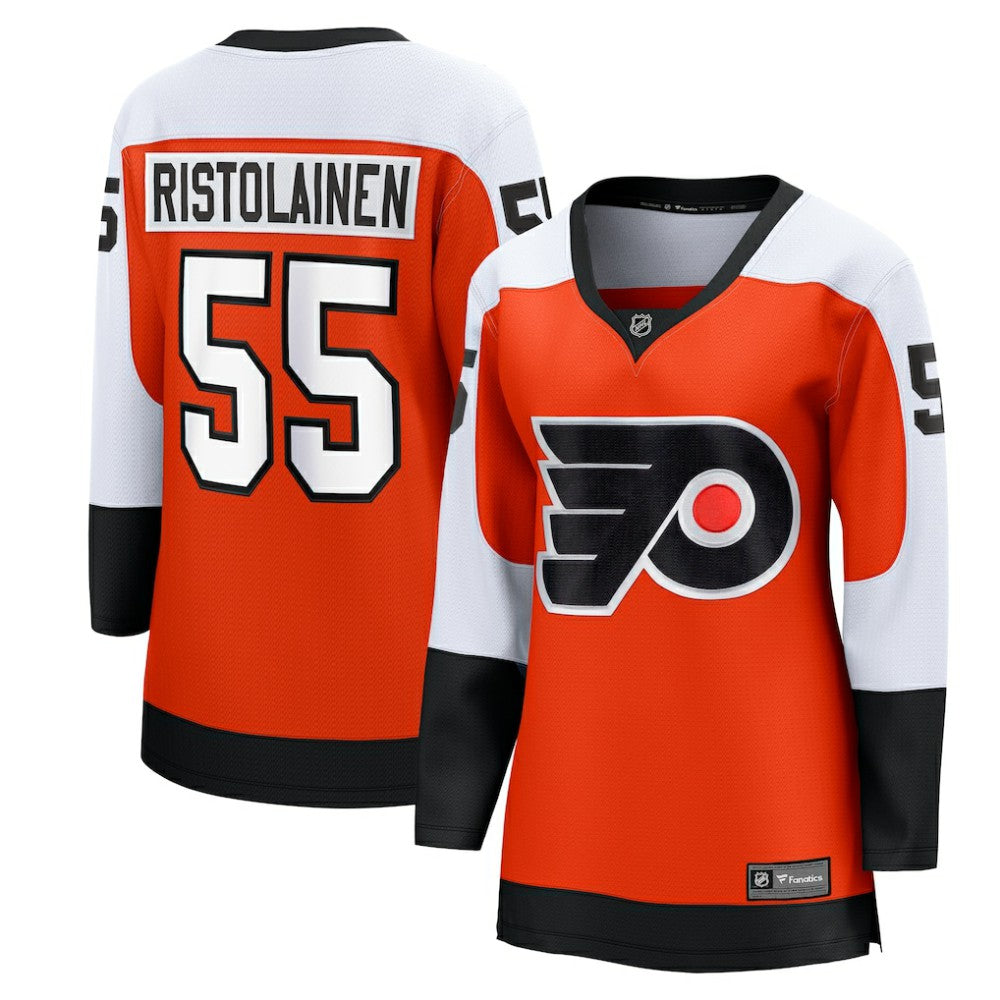 Rasmus Ristolainen Philadelphia Flyers Fanatics Women's Home Breakaway Player Jersey - Orange - NHL