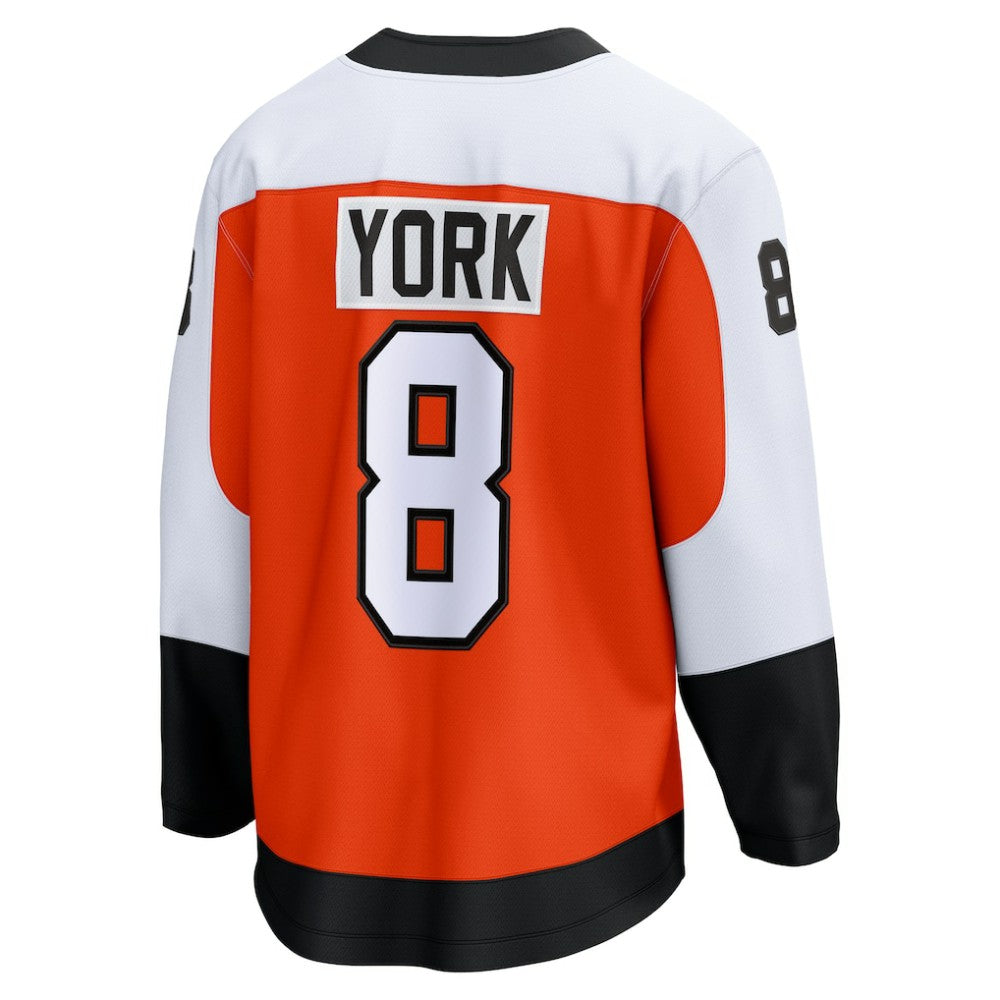 Cam York Philadelphia Flyers Fanatics Home Breakaway Jersey - Orange - NHL