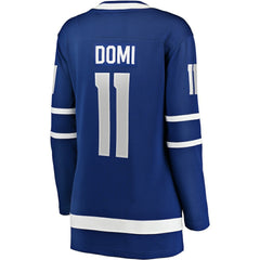 Max Domi Toronto Maple Leafs Fanatics Women's Home Breakaway Player Jersey - Blue - NHL