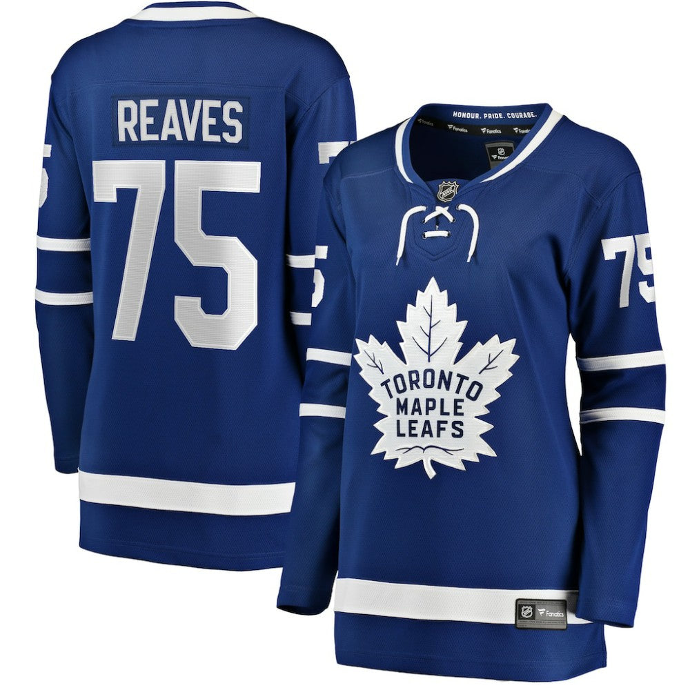 Ryan Reaves Toronto Maple Leafs Fanatics Women's Home Breakaway Player Jersey - Blue - NHL